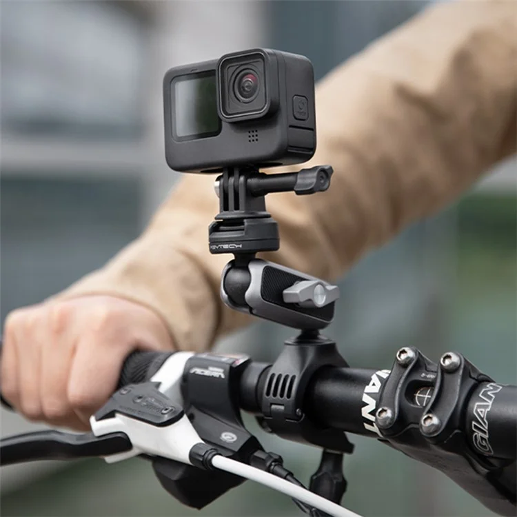 TECH P-GM-222 CapLock Sport Camera Riding Bracket Bike / Motorcycle Handlebar Mount Phone Holder