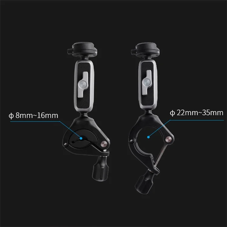 TECH P-GM-222 CapLock Sport Camera Riding Bracket Bike / Motorcycle Handlebar Mount Phone Holder