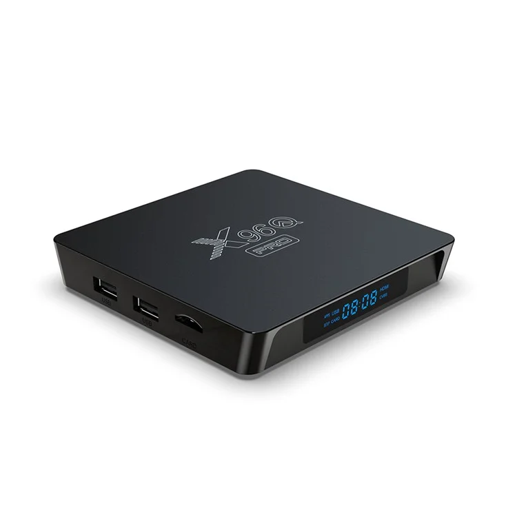 X96Q PRO Allwinner H313 Dual Wifi 2.4G&5G TV Box Android 10.0 4K Quad Core HD 1G + 8G Set Top Box - EU Plug