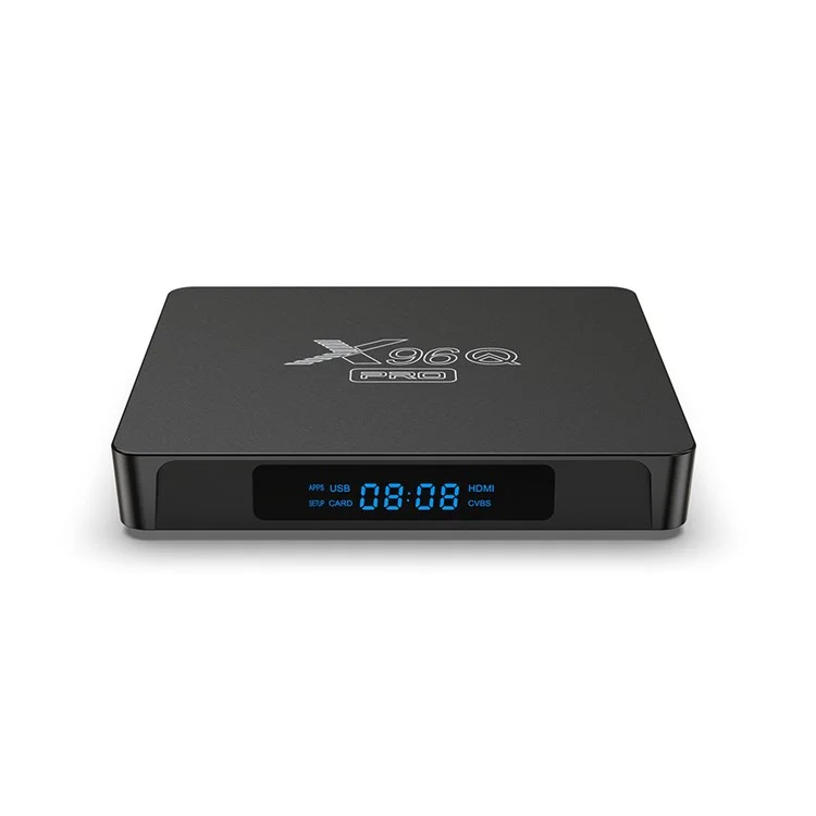 X96Q PRO Allwinner H313 Dual Wifi 2.4G&5G TV Box Android 10.0 4K Quad Core HD 1G + 8G Set Top Box - EU Plug