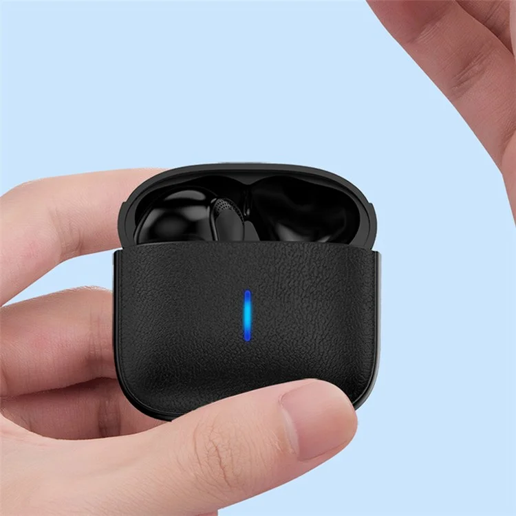 Stereo Sound Wireless Earphones TWS Bluetooth 5.1 Headphones - Black