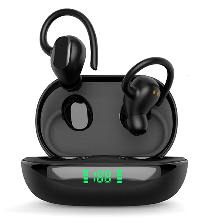 Bluetooth Headset Sports Headphone TWS Wireless Ear Hook Design Earphone with Charging Case