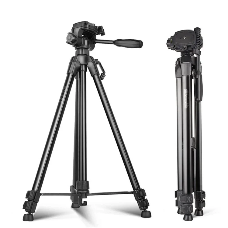 Q1730 173cm SLR Camera Phone Holder Tripod Telescopic Live Streaming Photography Floor Stand