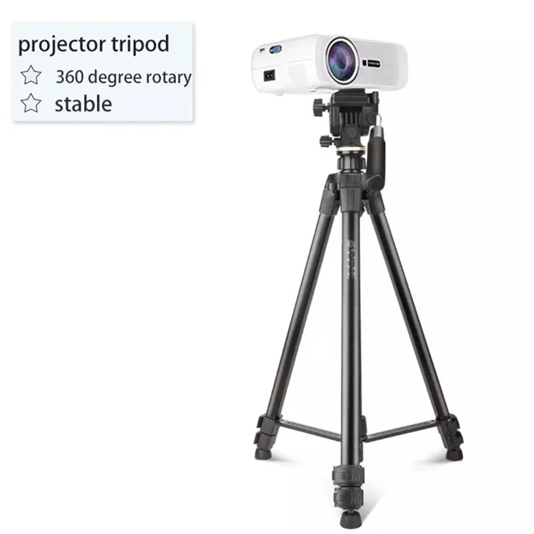 Q1750 174cm SLR Camera Phone Holder Aluminum Alloy + ABS Tripod Telescopic Live Streaming Photography Stand