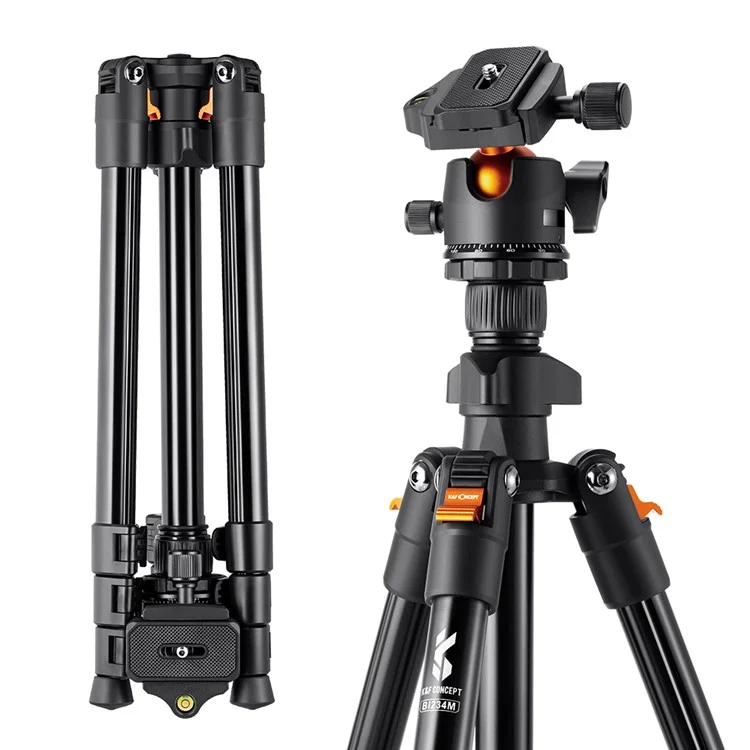 Camera Tripod Flexible Extendable Vlog Video Recording Holder Stand Birdwatching 8KG Max Load Camera Mount with 1 / 4 Inch Adapter Screw